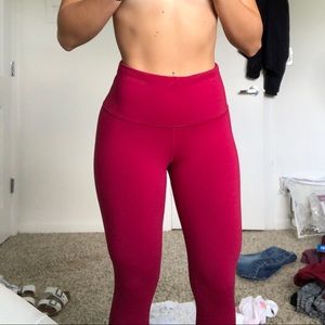 90 degree pink athletic leggings
